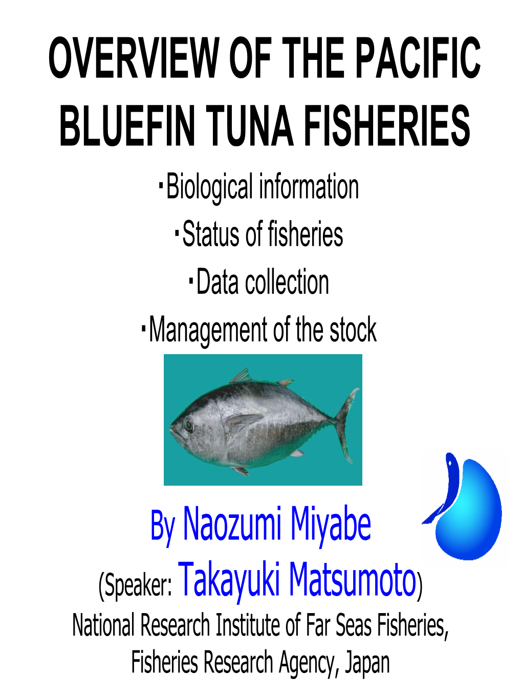 Stock Status of Pacific Bluefin Tuna