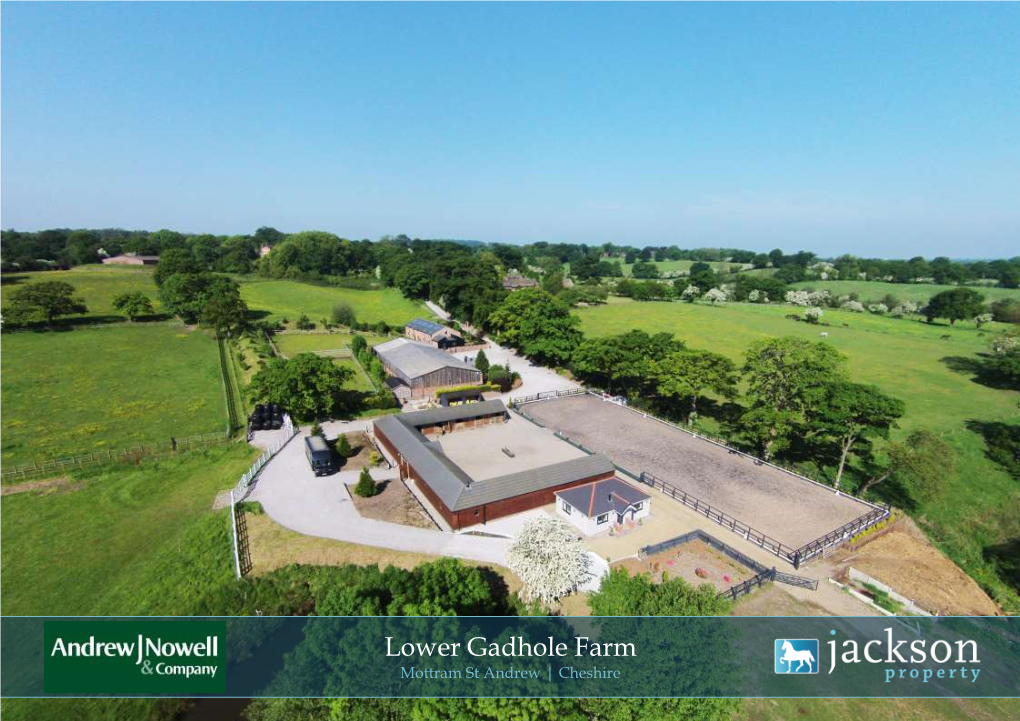 Lower Gadhole Farm Mottram St Andrew | Cheshire