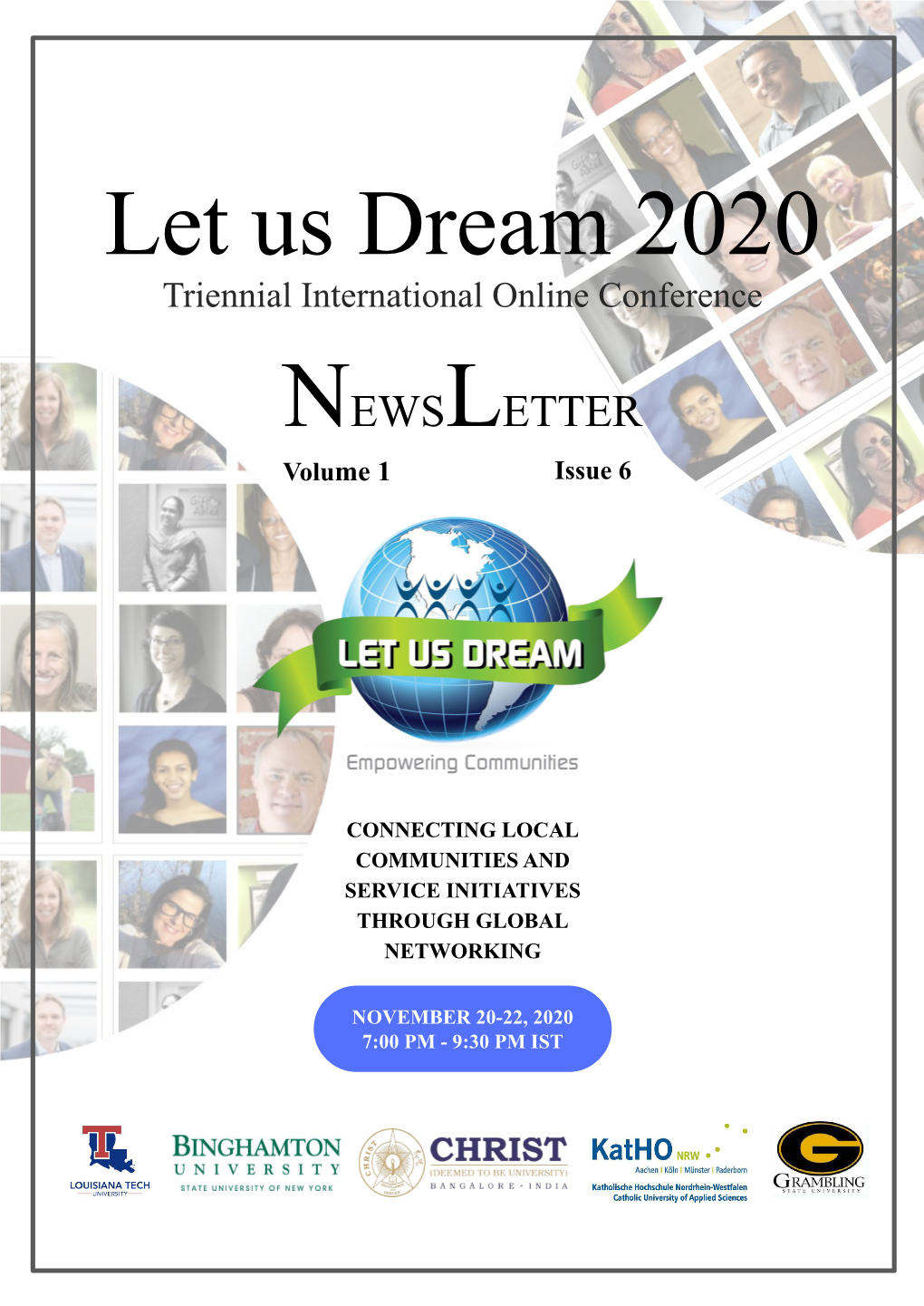 Let Us Dream 2020 Triennial International Online Conference