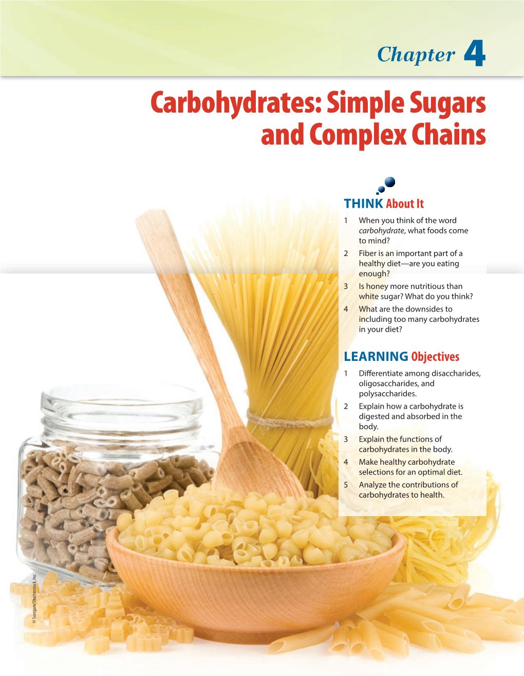 Carbohydrates: Simple Sugars and Complex Chains