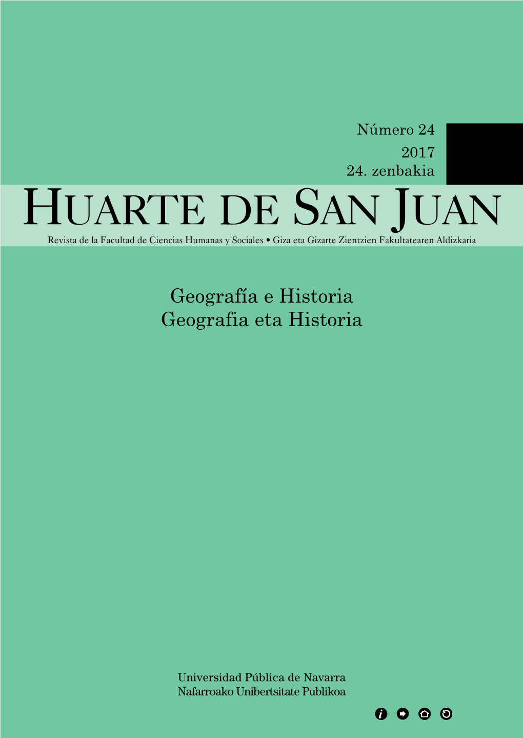 24 / 2017 Dosier: Historia E Historiadores De Navarra