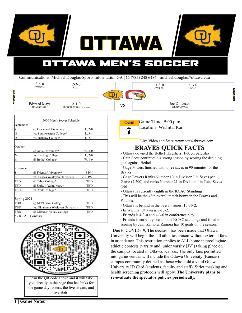 Ottawa University Athletics