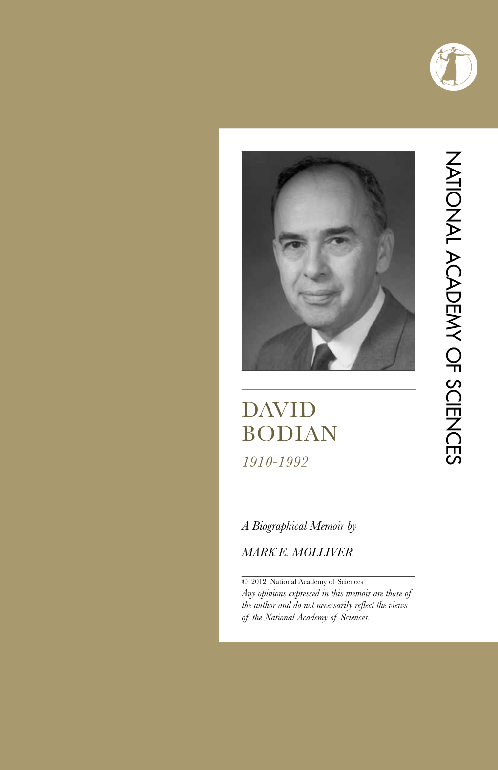 David Bodian 1910-1992