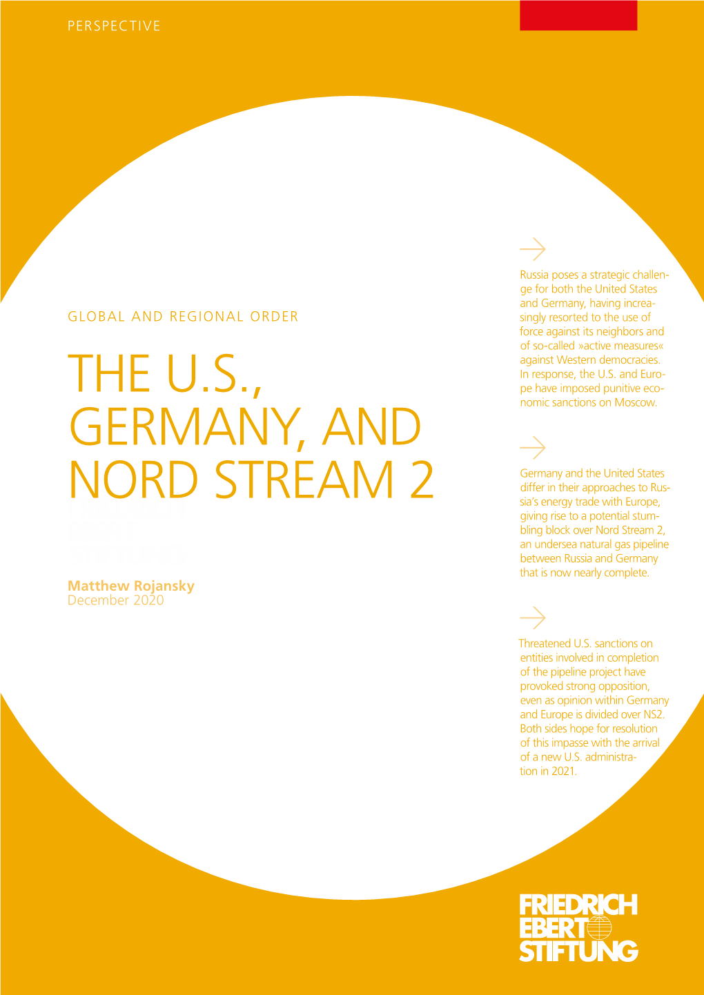 The U.S., Germany, and Nord Stream 2 U.S