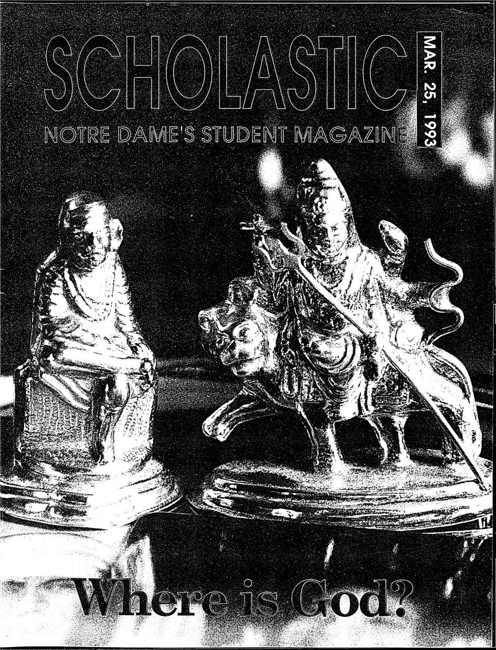 Notre Dame Scholastic, Vol. 134, No. 19