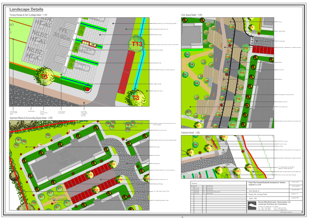 Dwg 5. Landscape Details