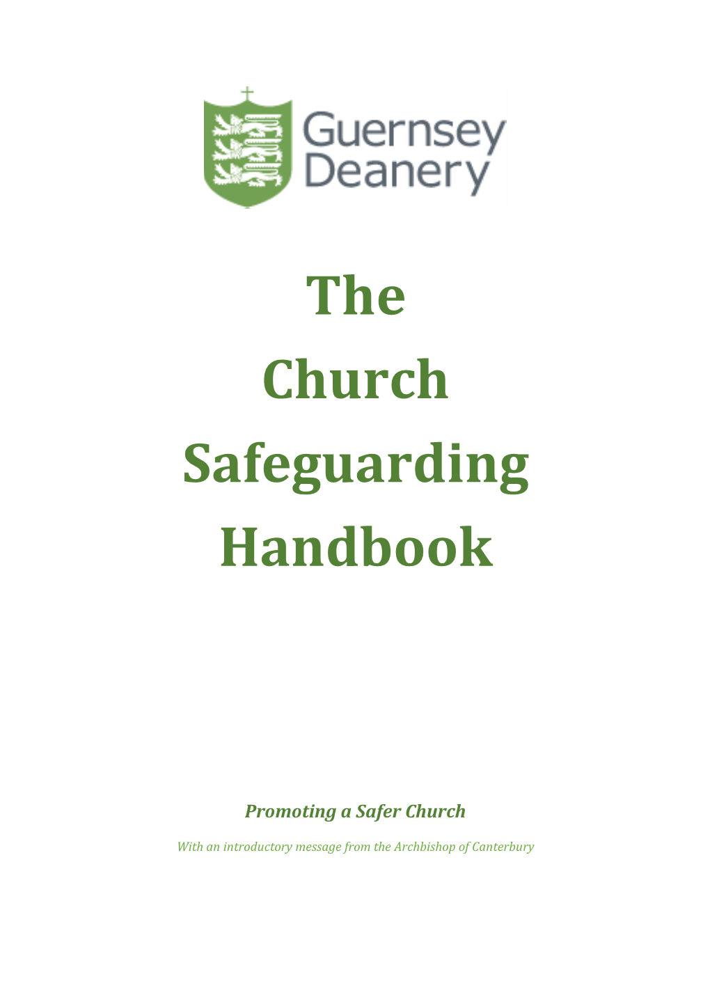 The Church Safeguarding Handbook