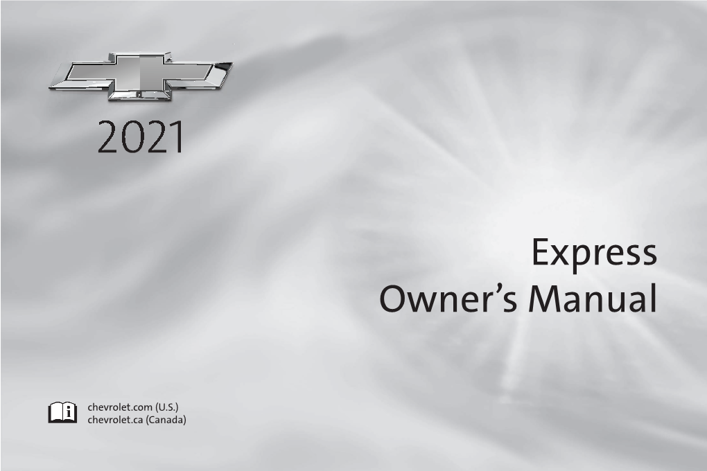 2021 Chevrolet Express Owner's Manual