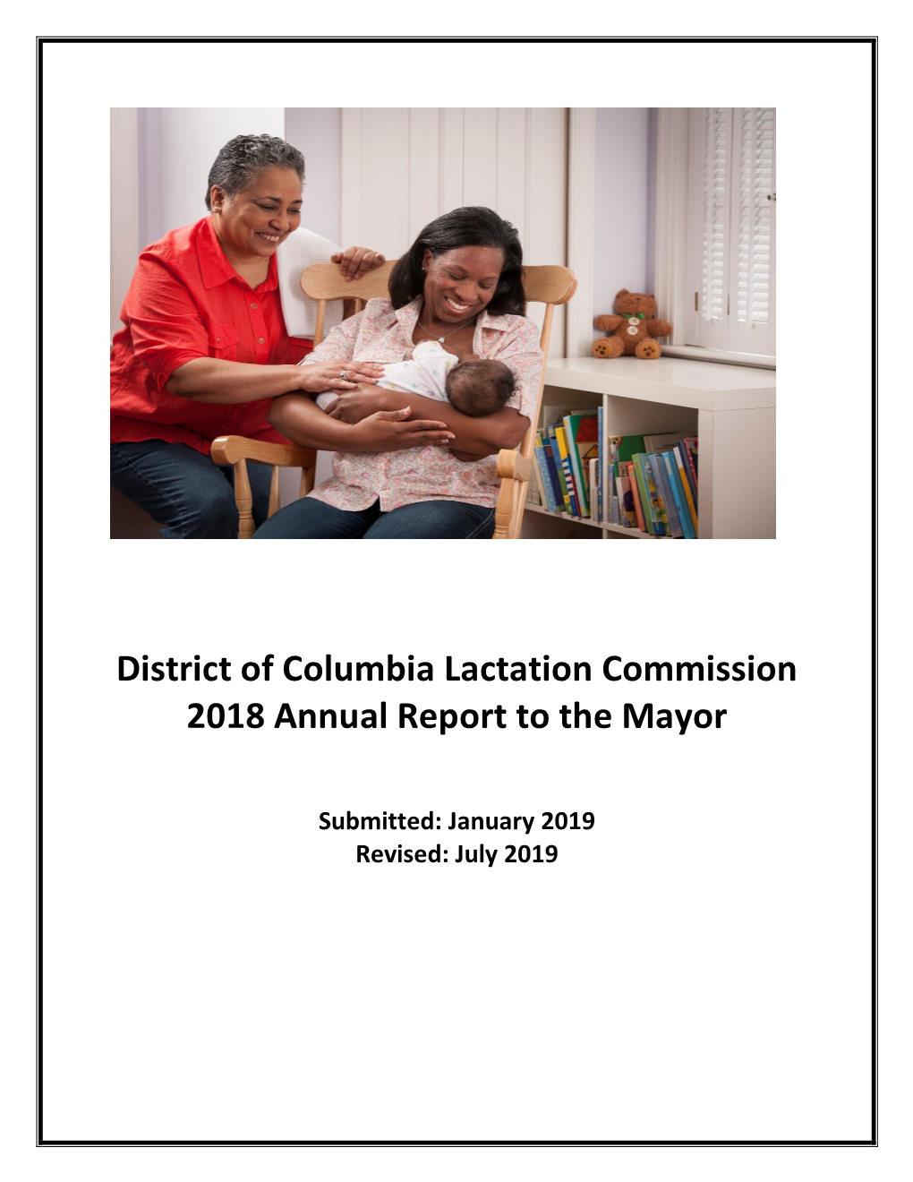 DC Lactation Commission Annual Report 2018