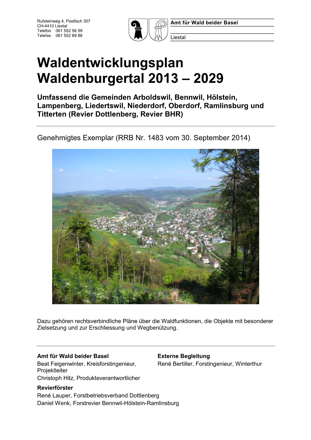 WEP Waldenburgertal Einleitung