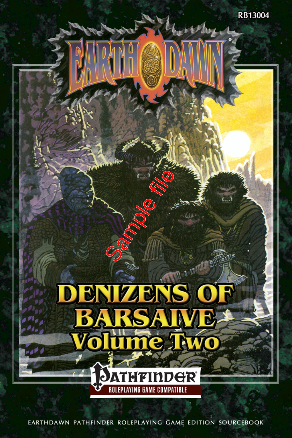 Denizens of Barsaive Volume Two