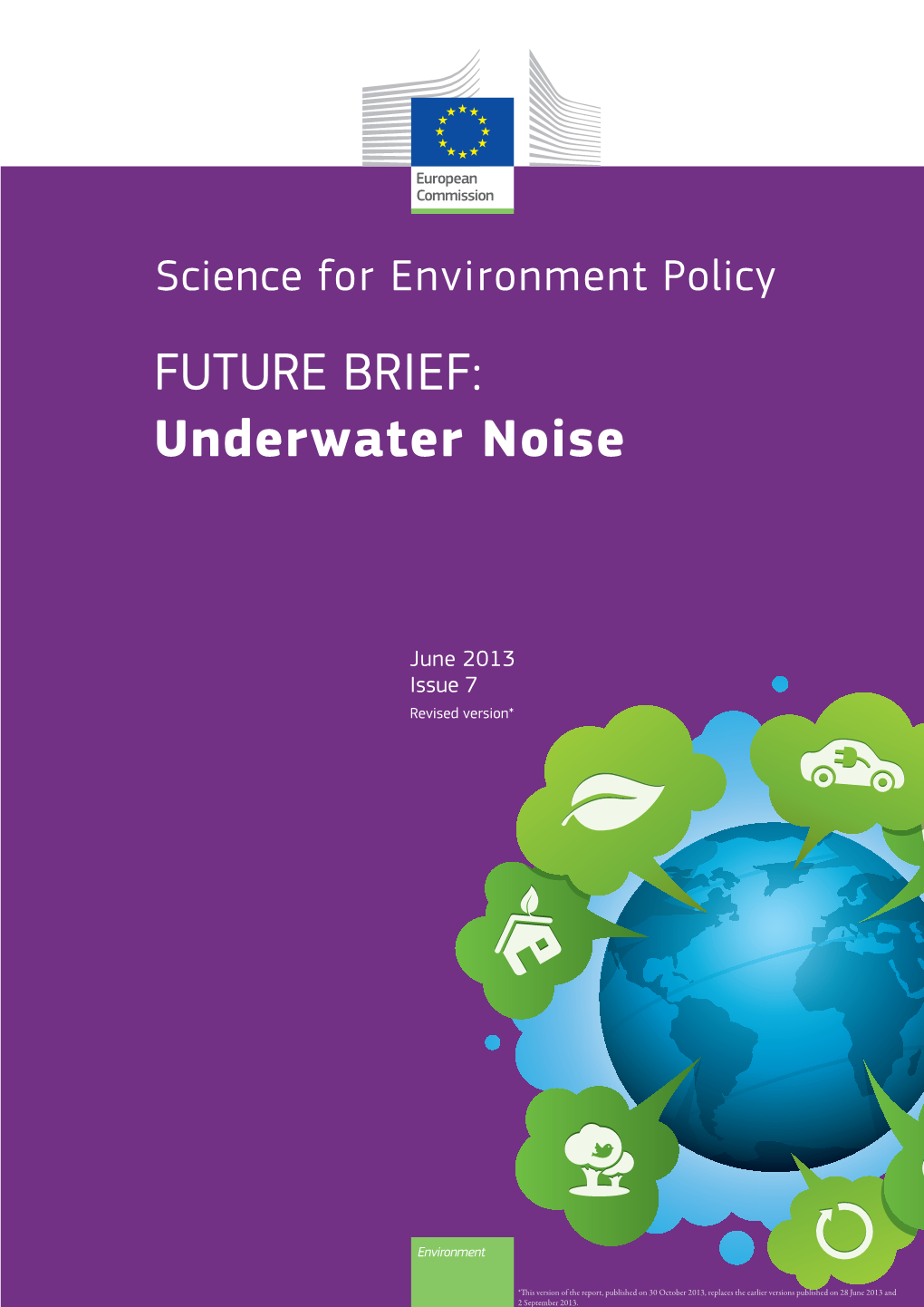 Science for Environment Policy FUTURE BRIEF: Underwater Noise