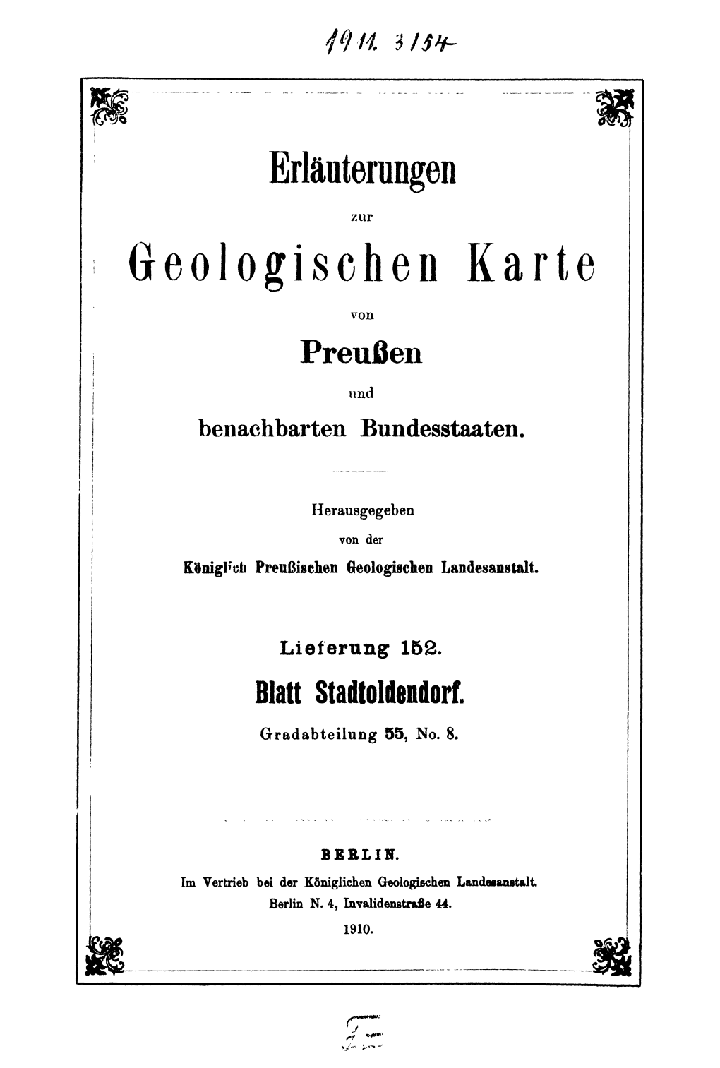 Geologischen Karte