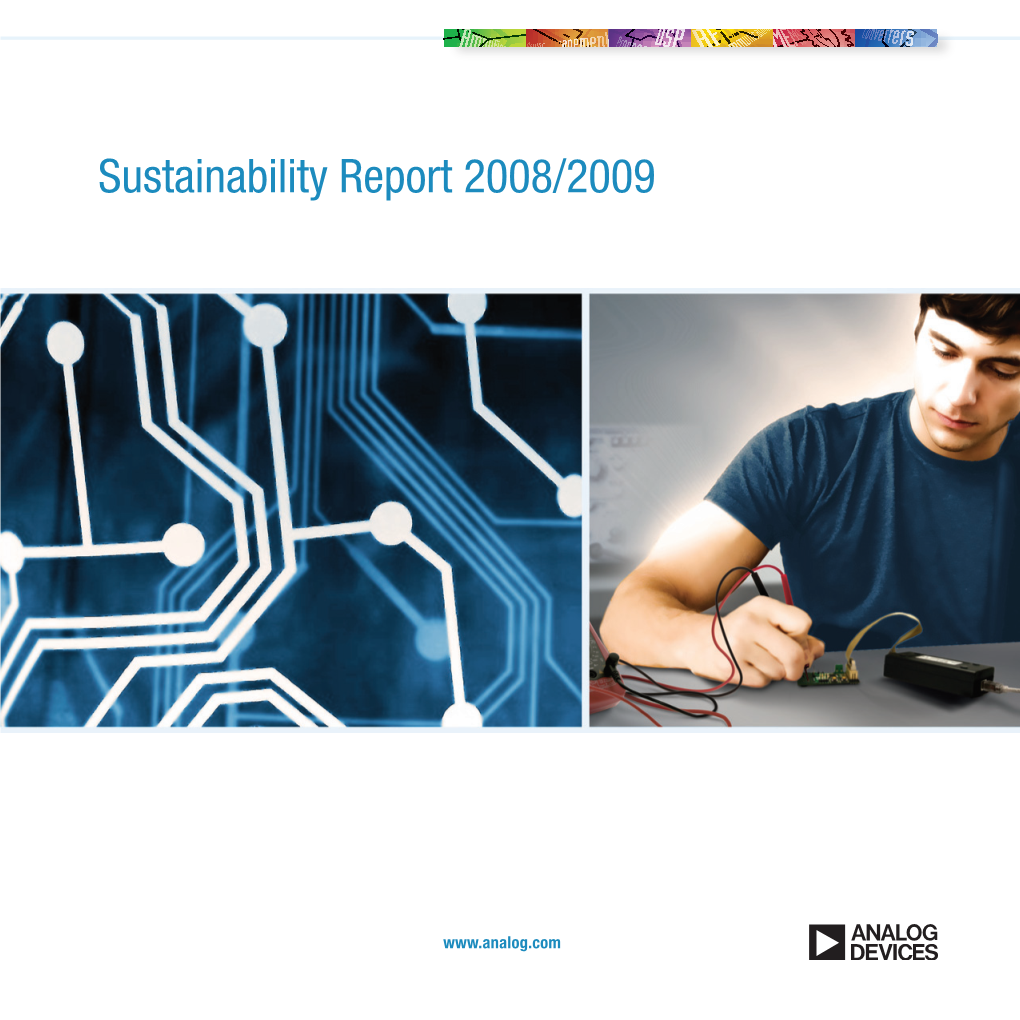 Sustainability Report 2008/2009