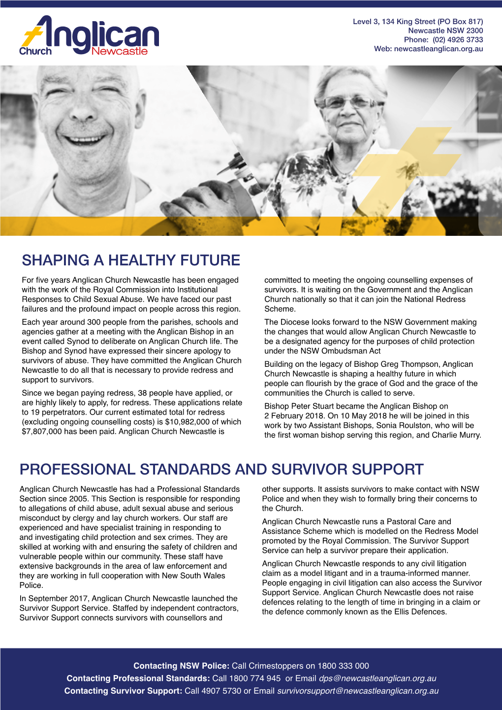 Shaping a Healthy Future Professional Standards