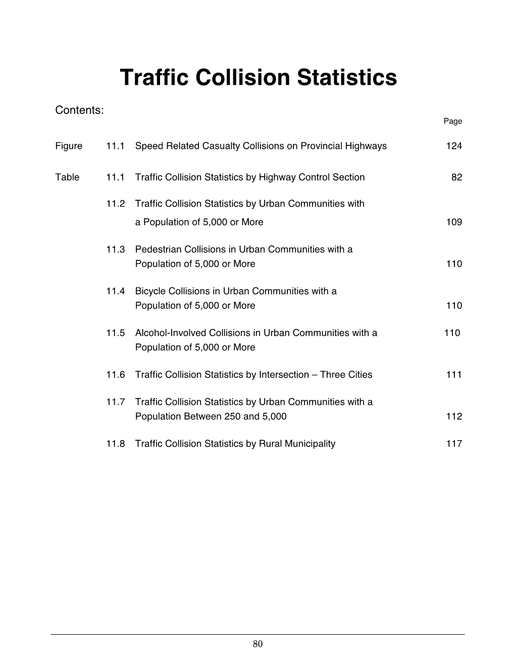 2014 Saskatchewan Traffic Accident Facts