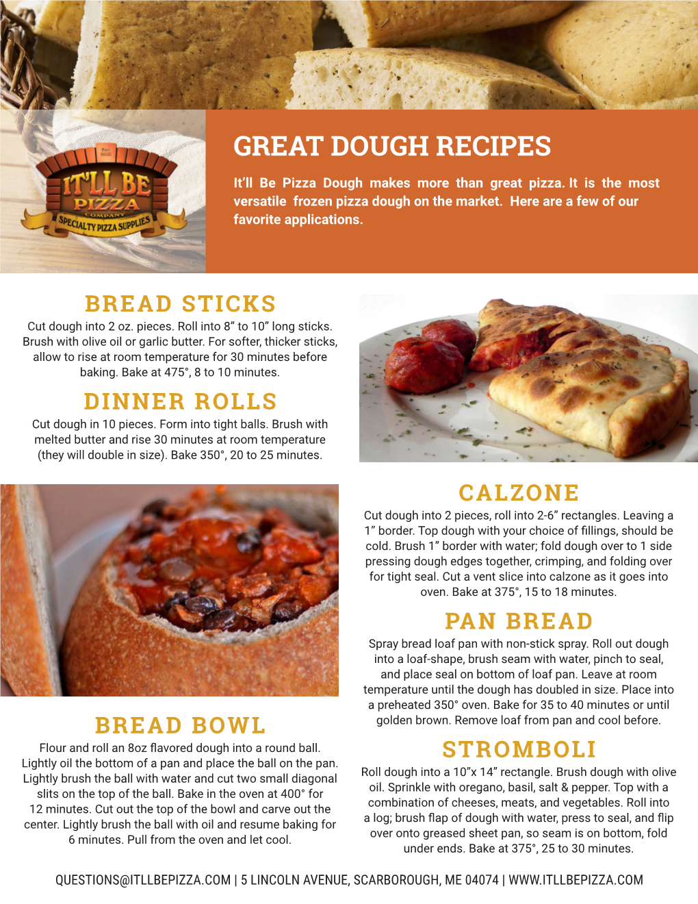 Great Dough Recipes