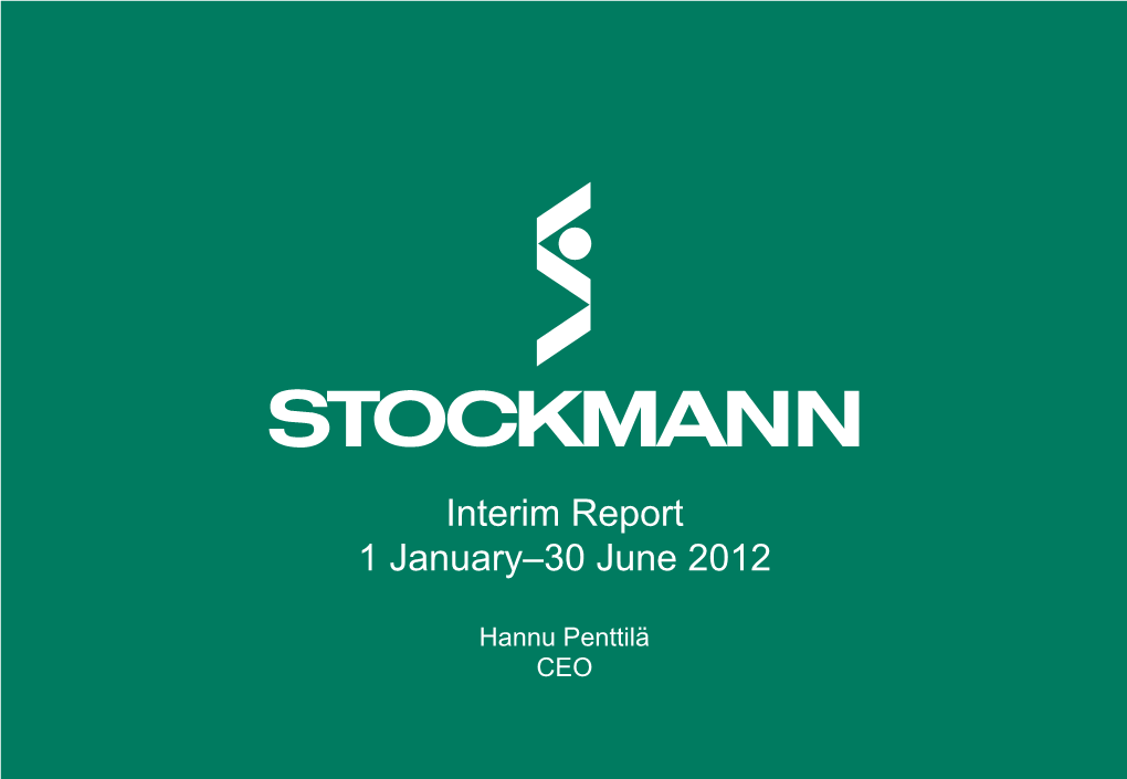Interim Report Q2/2012