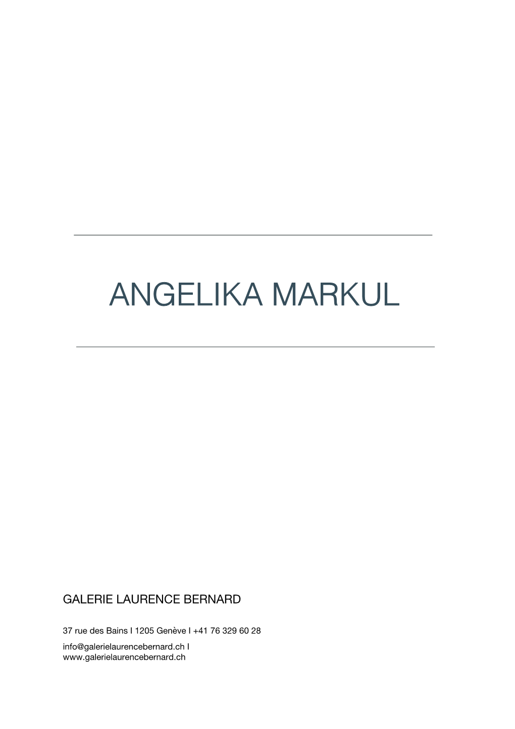 Angelika Markul