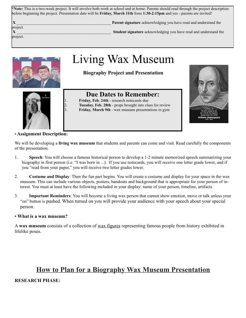 Living Wax Museum