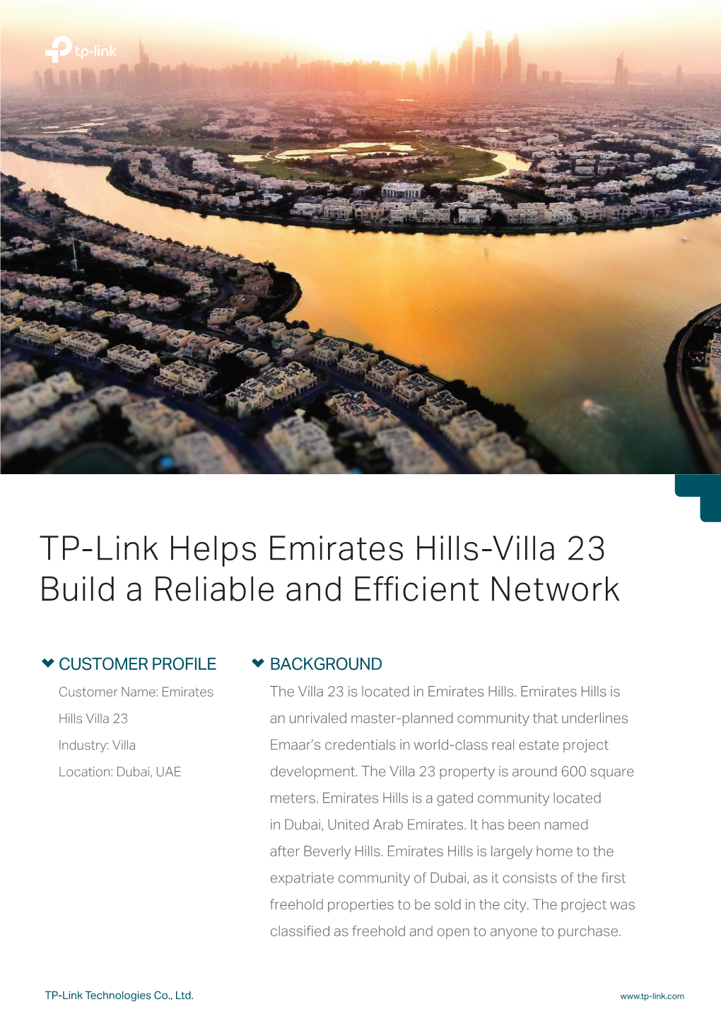 TP-Link Helps Emirates Hills-Villa 23