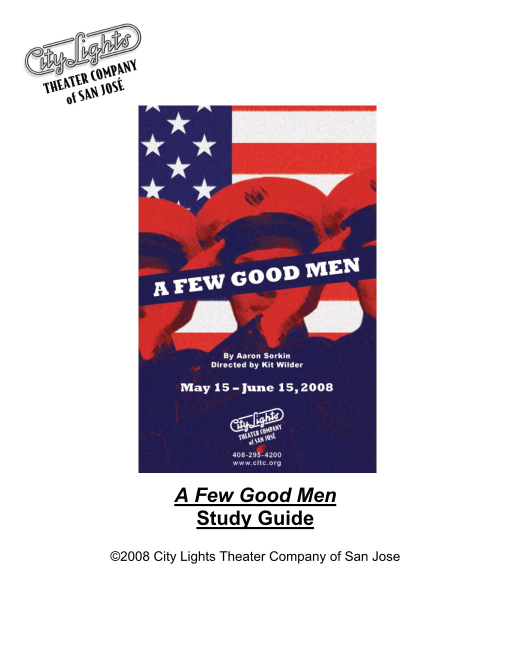 A Few Good Men Study Guide