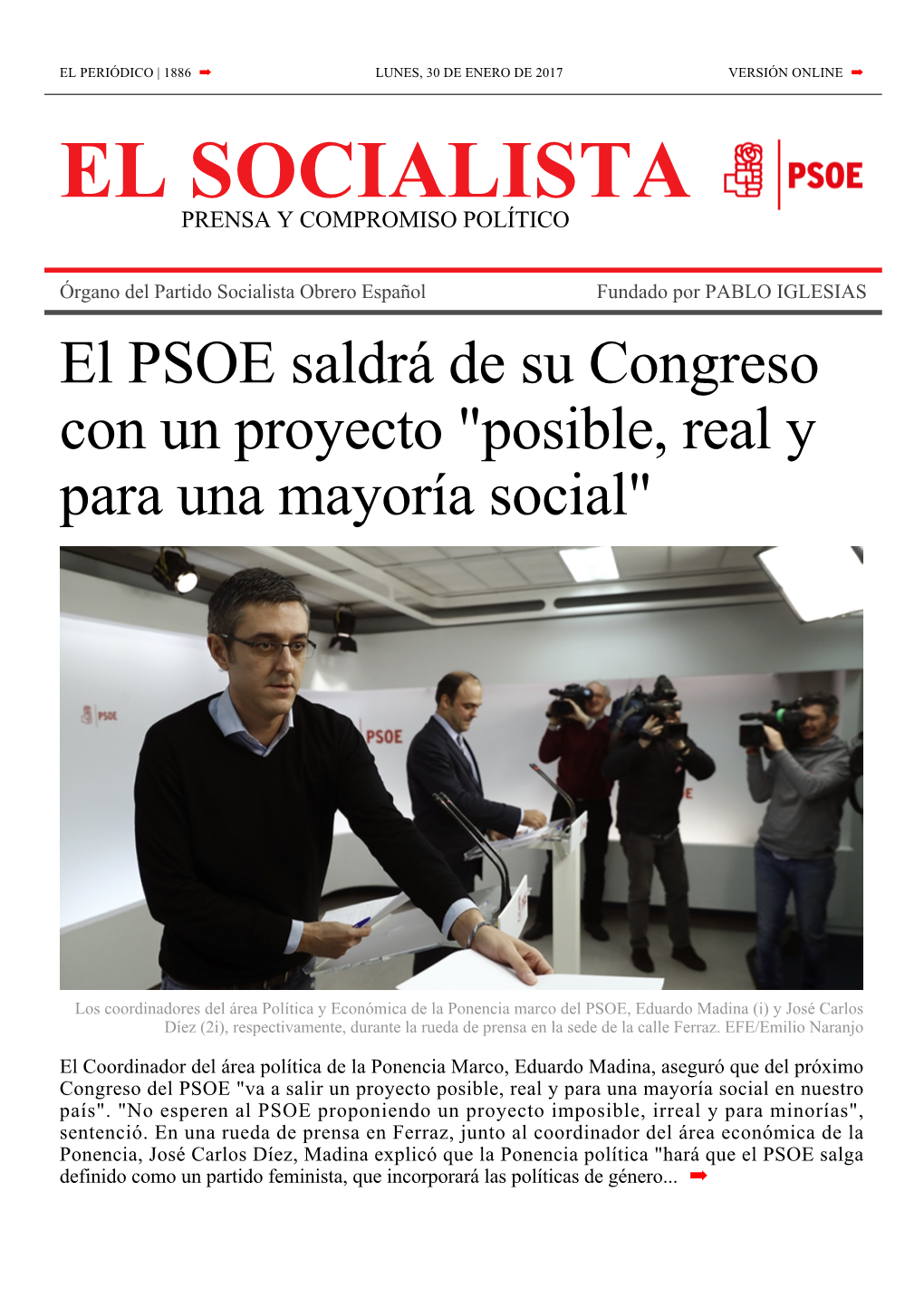 El Socialista Prensa Y Compromiso Político