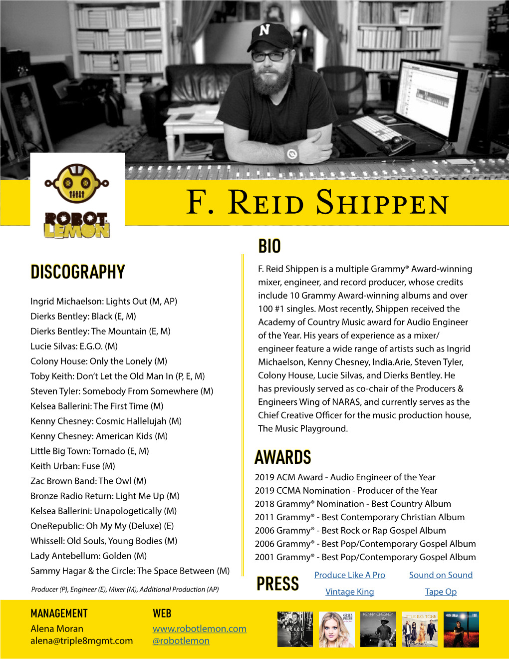 F. Reid Shippen BIO F