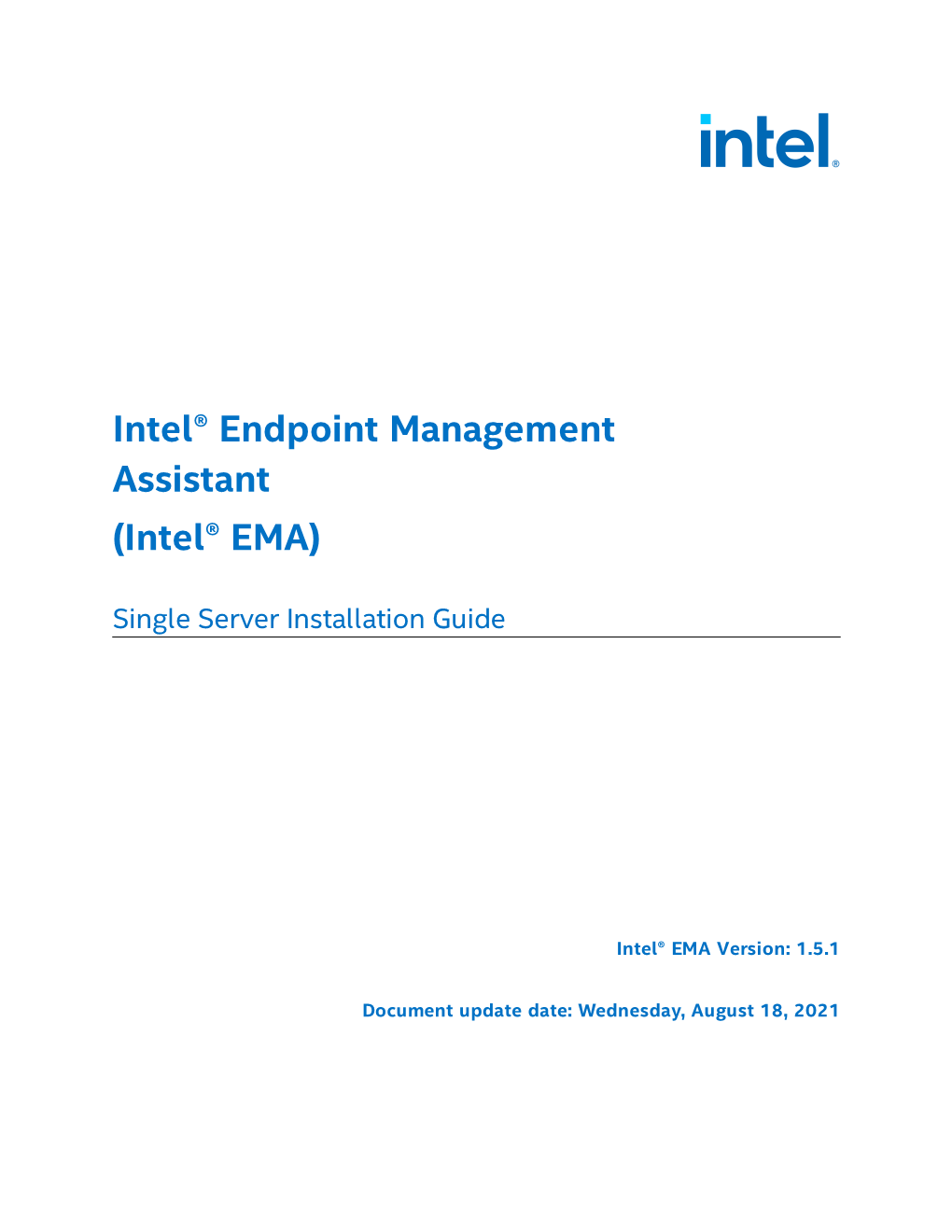 Intel® Endpoint Management Assistant (Intel® EMA)