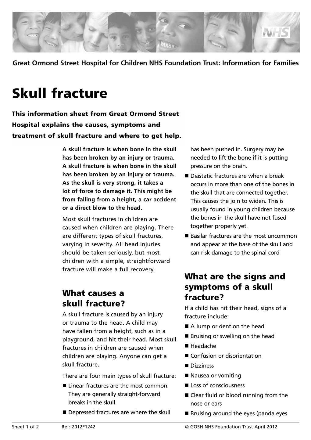 Skull Fracture