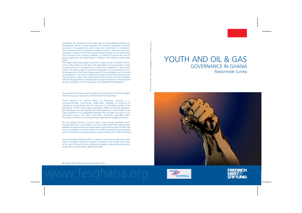 Youth and Oil & Gas : Governance in Ghana