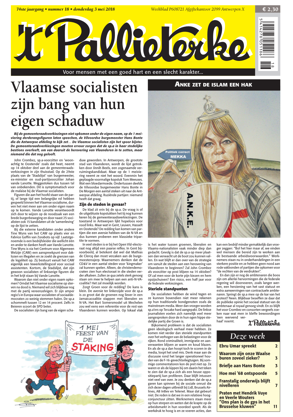 Vlaamse Socialisten Zijn Bang Van Hun Eigen Schaduw