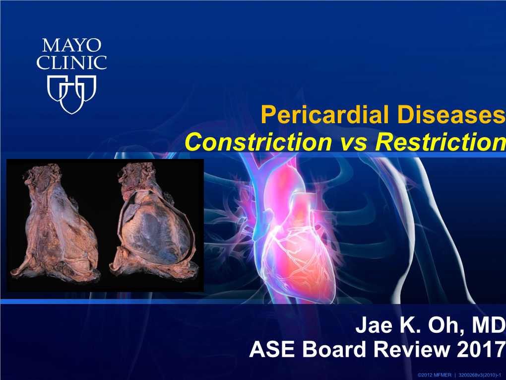 Constriction Vs Restriction