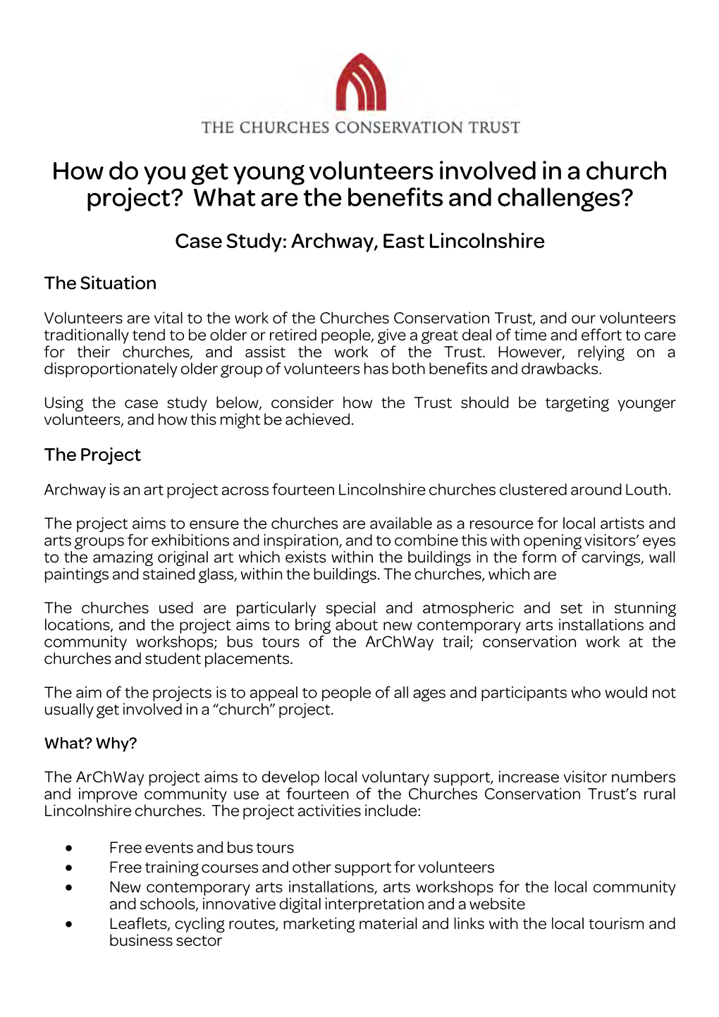 How Do You Get Young Volunteers Involved in a Church Project? What Are the Benefits and Challenges?