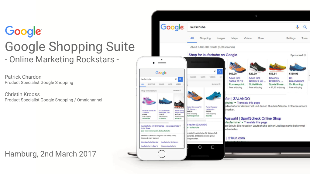 Google Shopping Suite - Online Marketing Rockstars