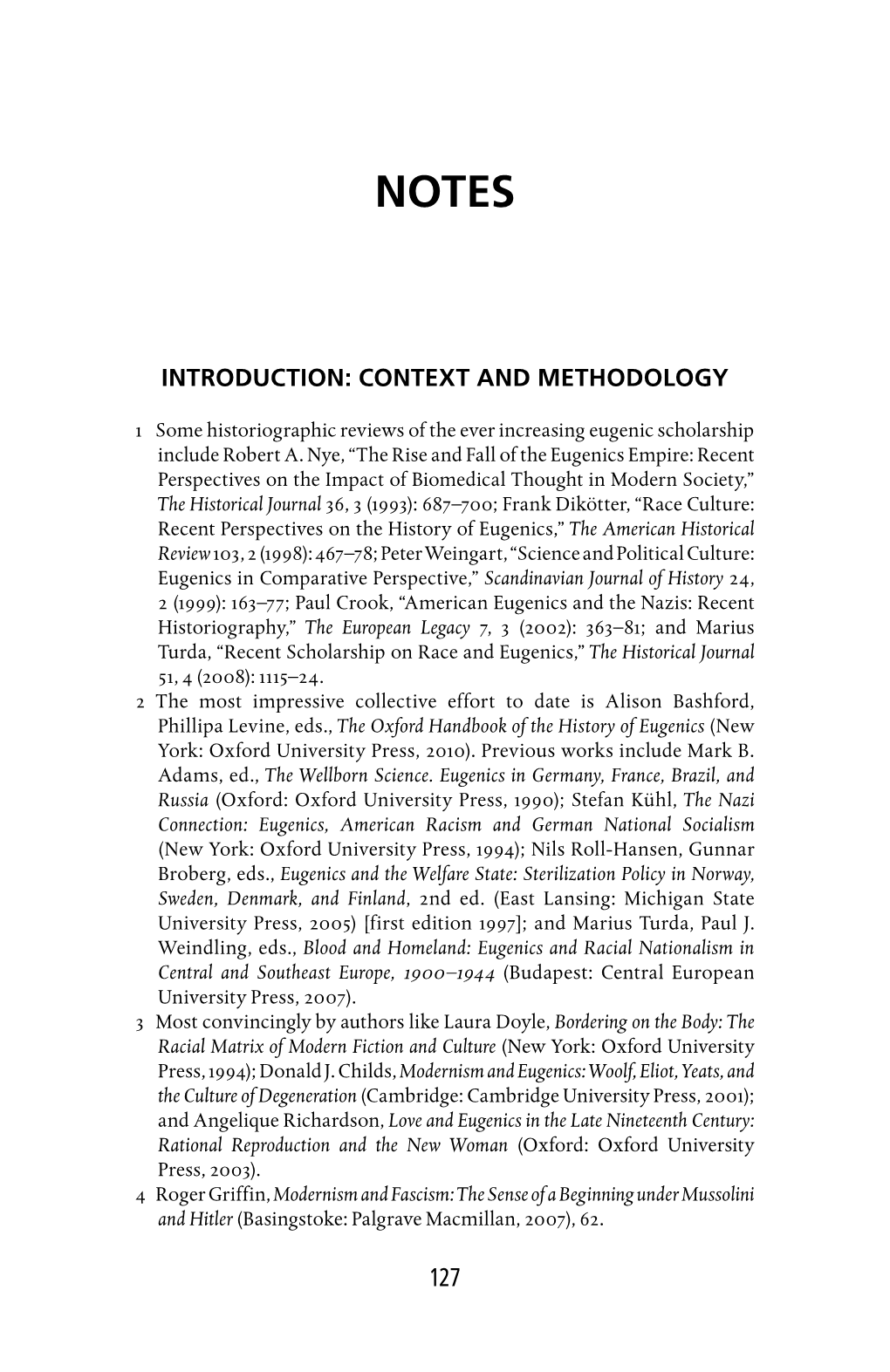 Introduction: Context and Methodology