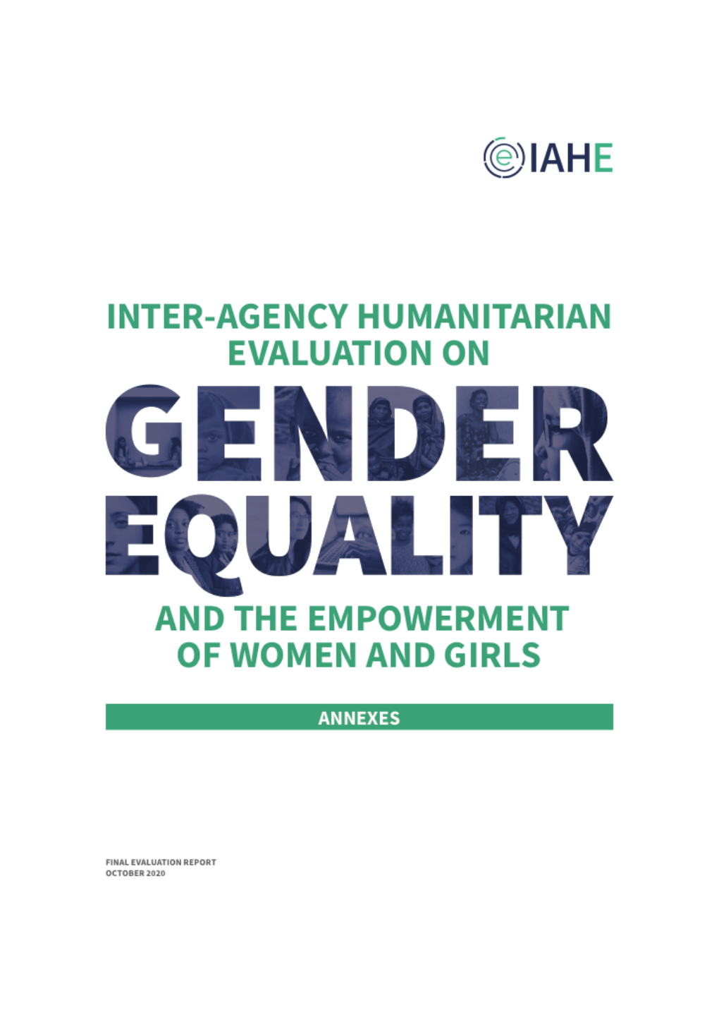 On Gender Equality and the Empowerment of Women and Girls - Annexes