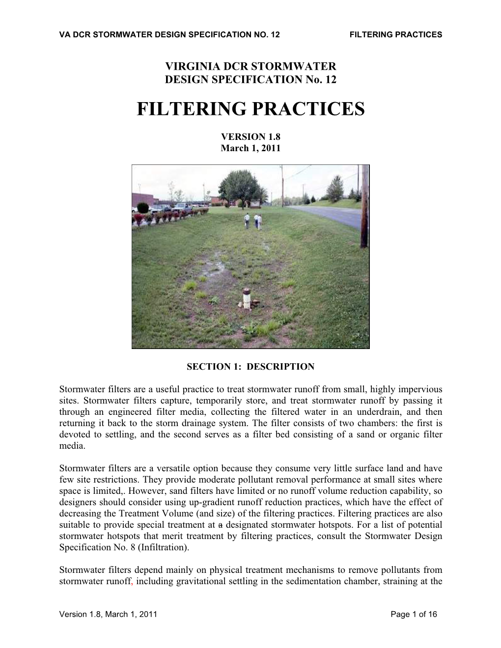 Filtering Practices