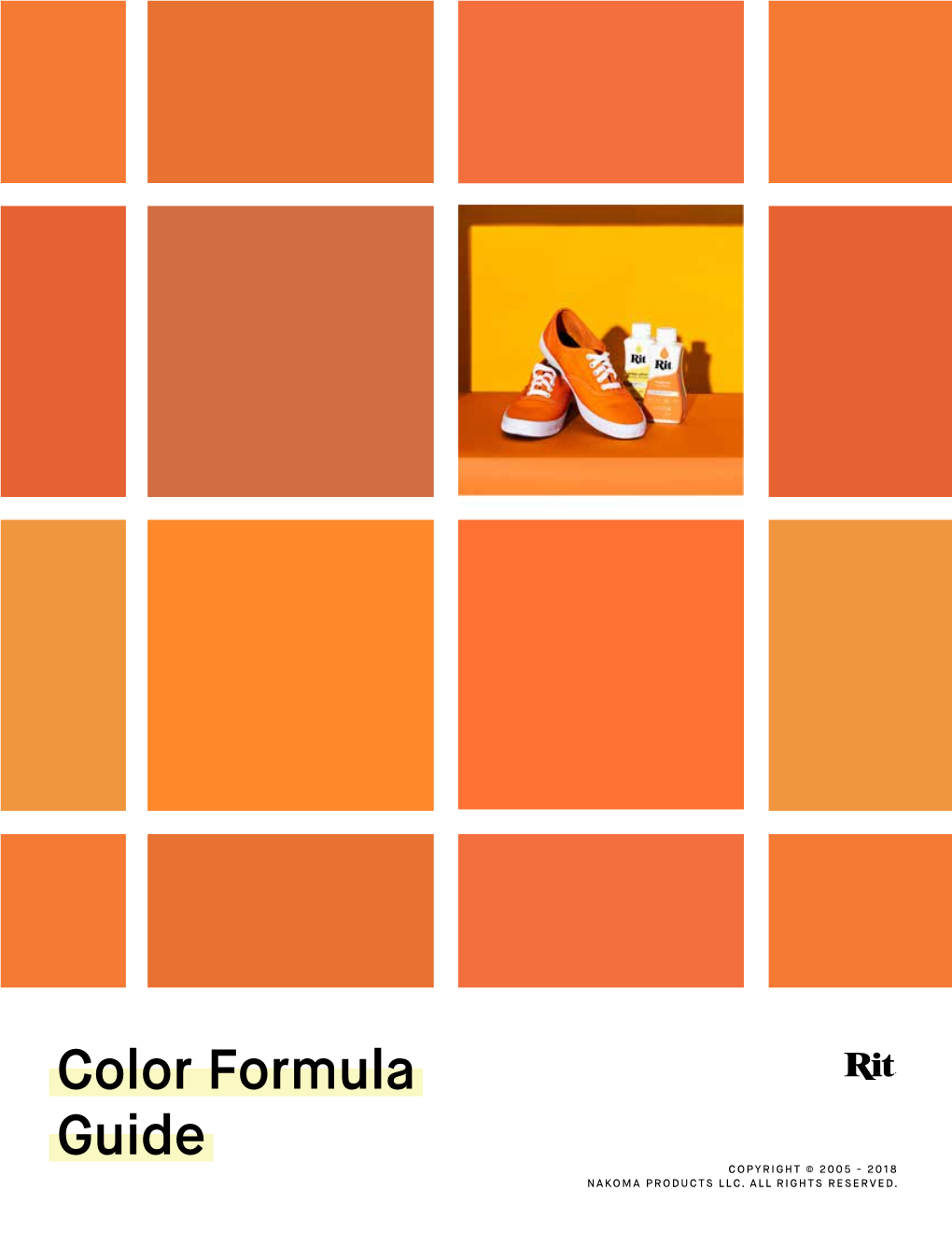 Color Formula Guide COPYRIGHT © 2005 - 2018 NAKOMA PRODUCTS LLC