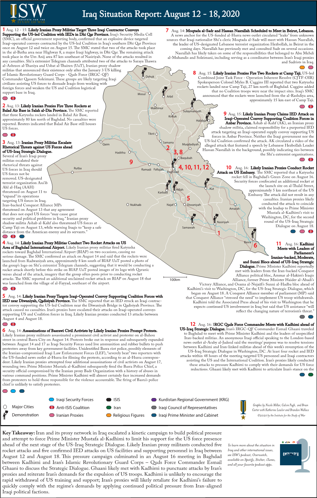 Iraq Situation Report Aug 12