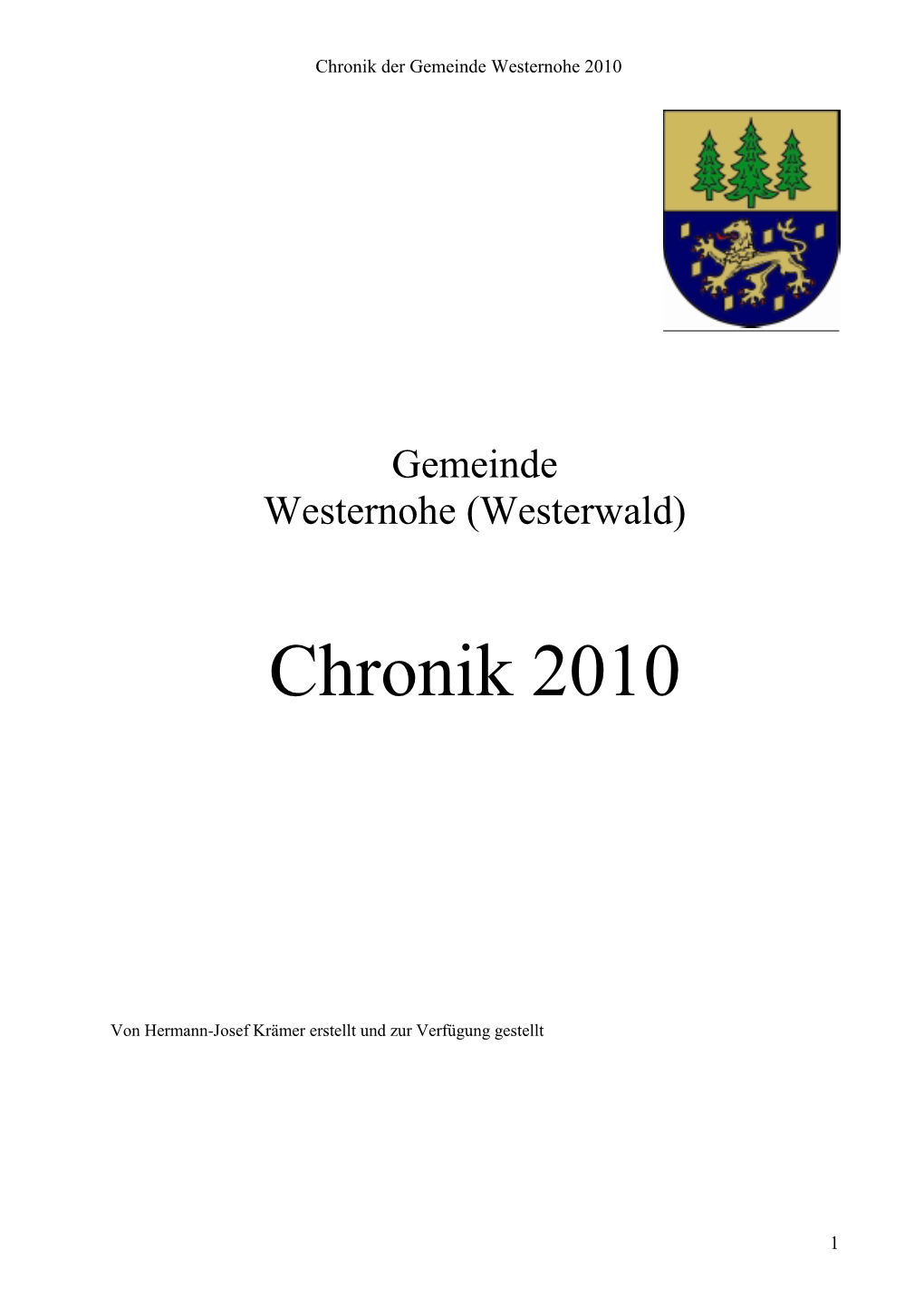 Chronik 2010