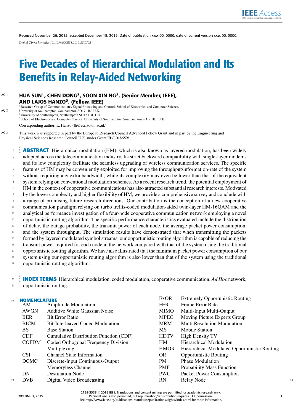 Five Decades of Hierarchical Modulation and Its Benefits in Relay-Aided Networking