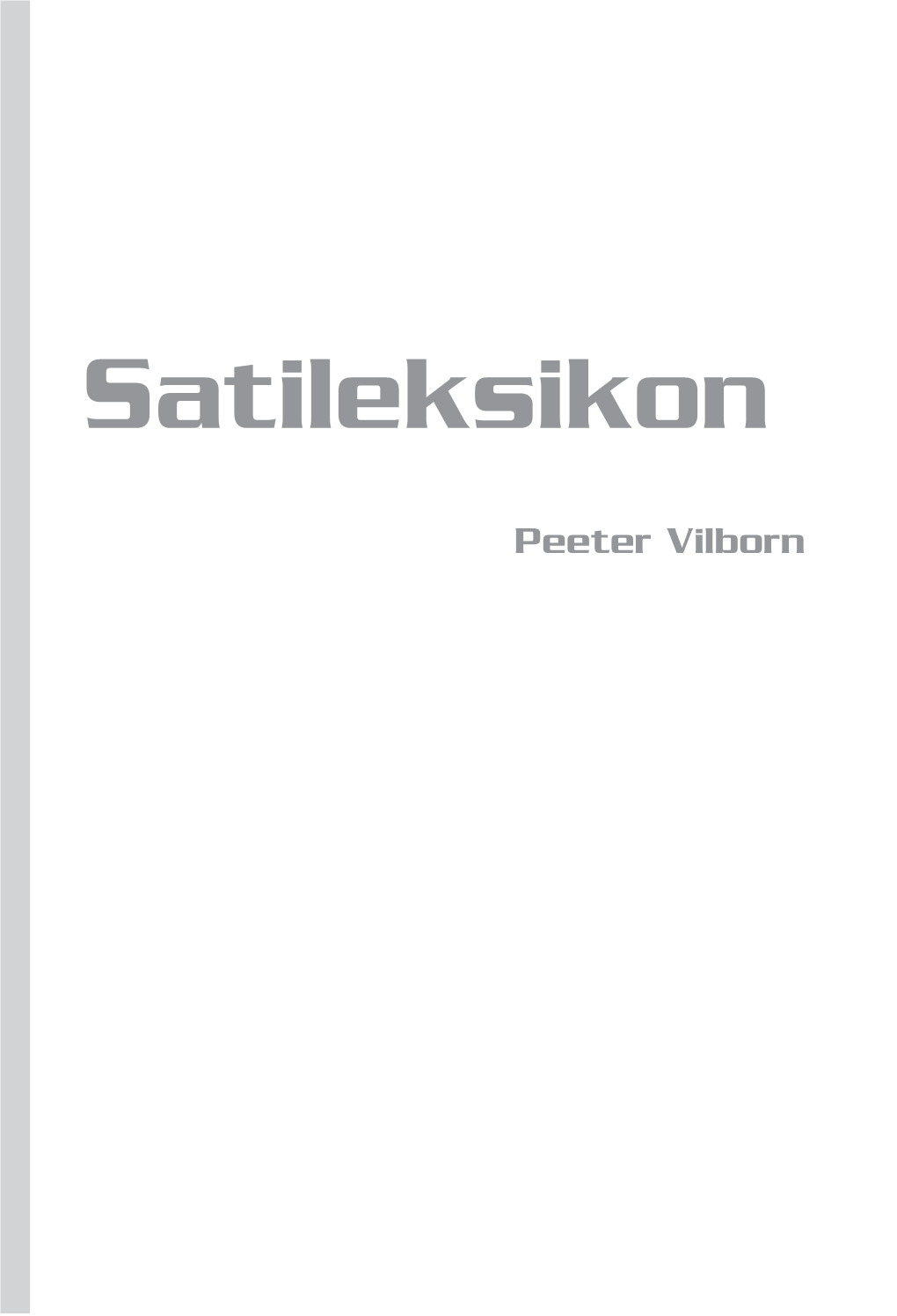 Satileksikon