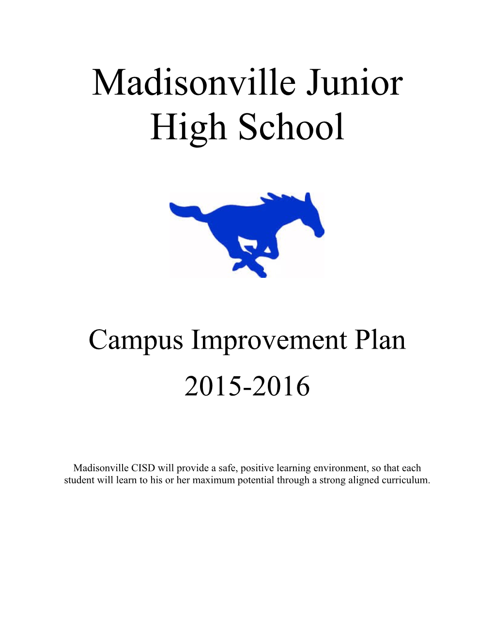 Madisonville Junior High School