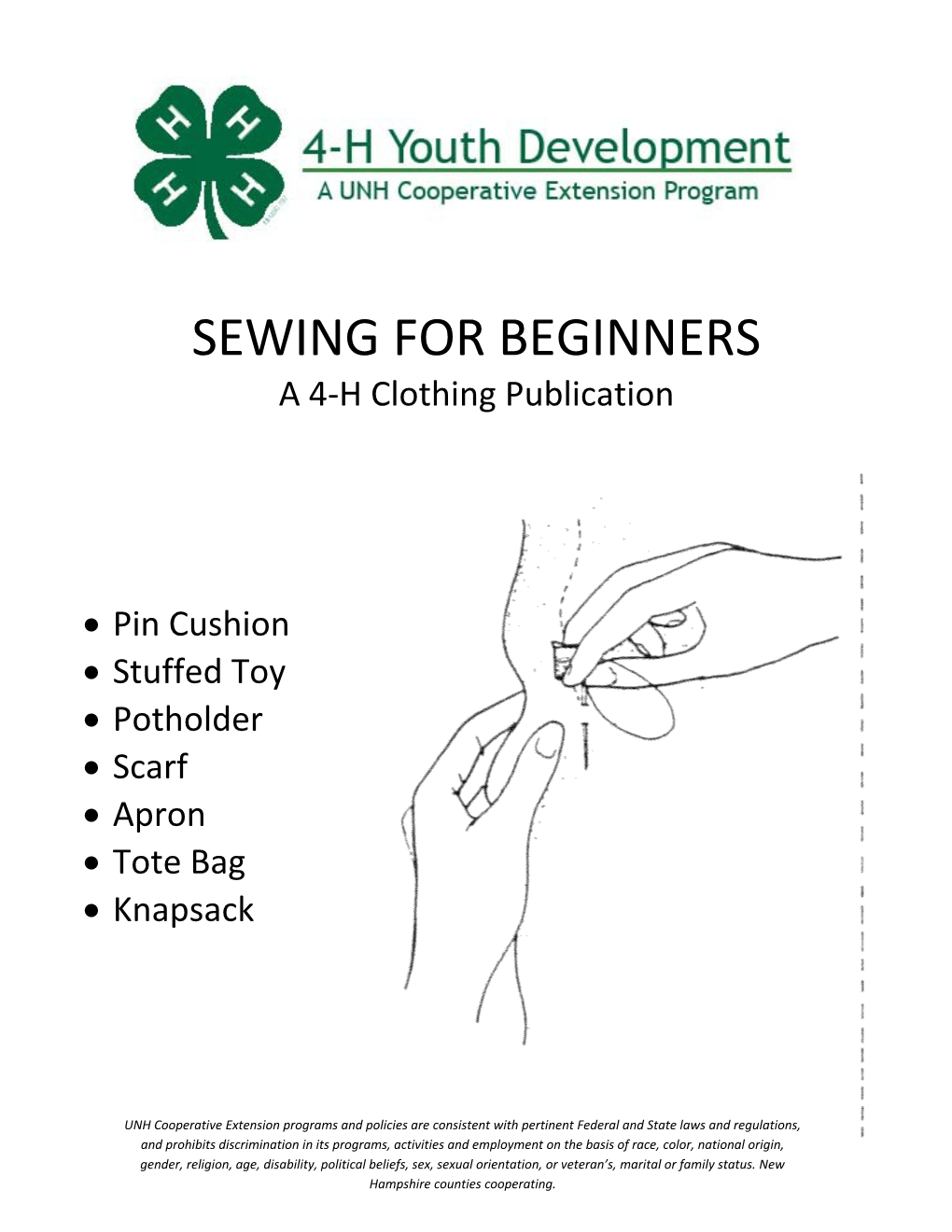 Sewing for Beginners