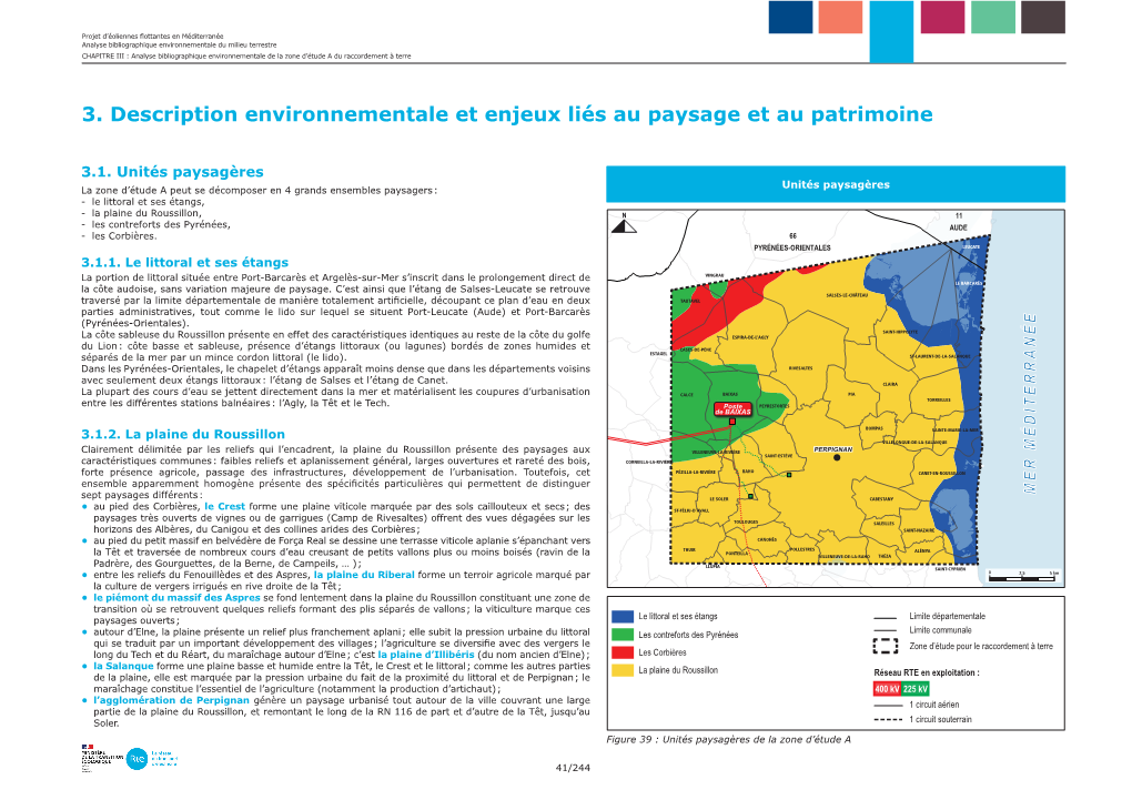 3. Description Environnementale Et Enjeux Liés Au Paysage Et Au Patrimoine