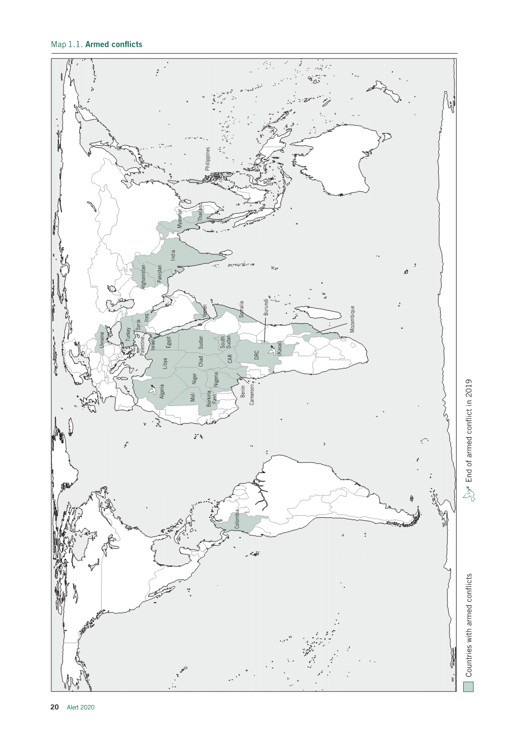 Map 1.1. Armed Con Icts