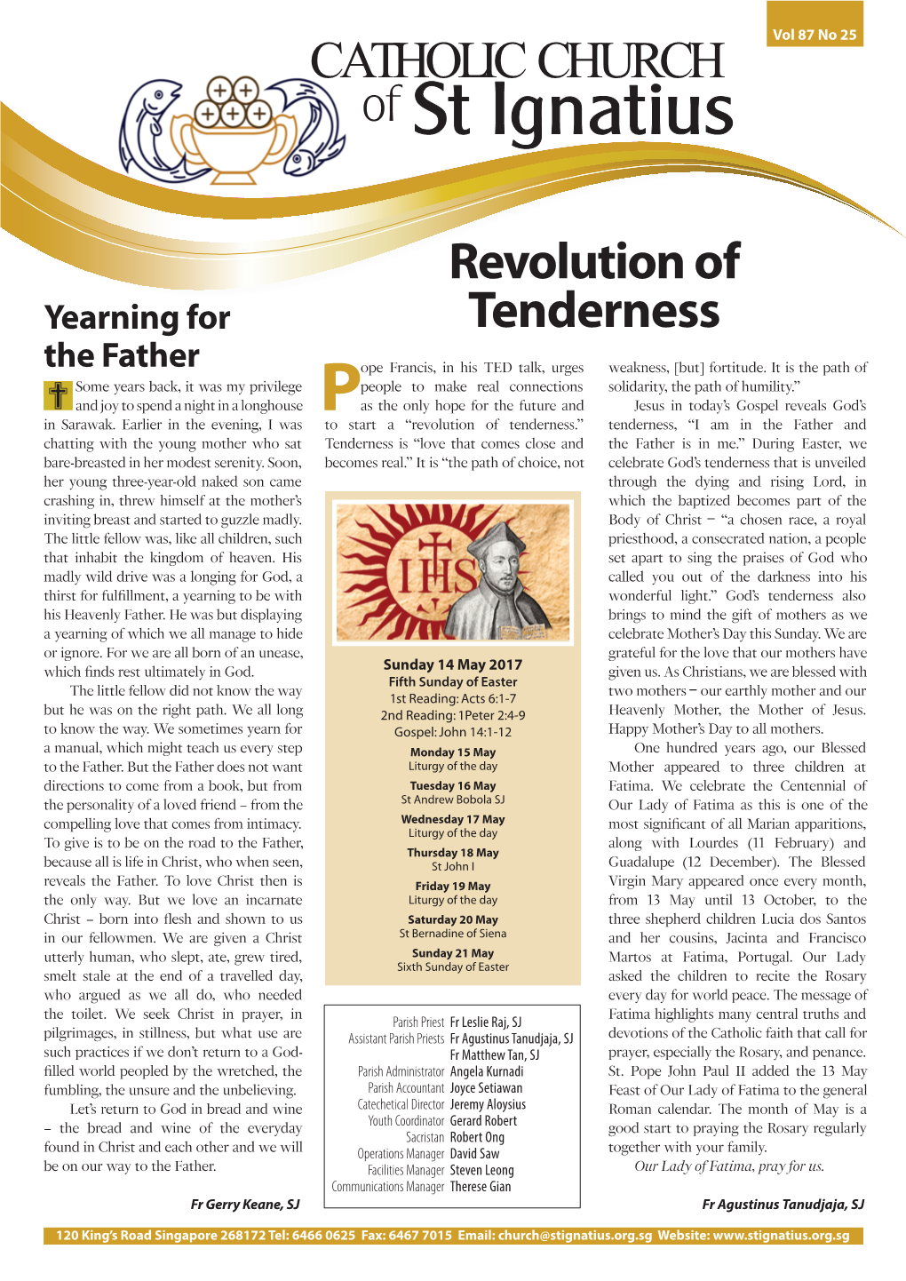 CATHOLIC CHURCH of Revolution of Tenderness