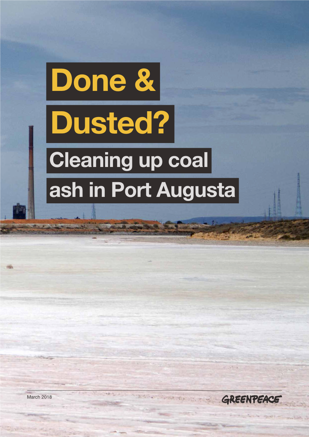 Cleaning up Coal Ash in Port Augusta