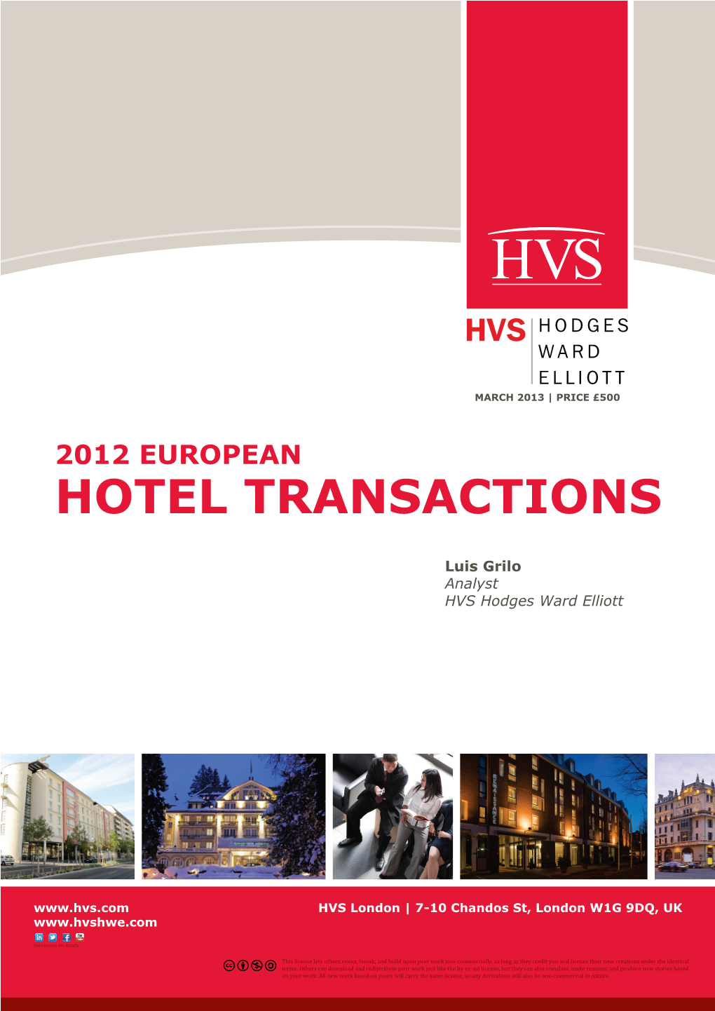 2012 European Hotel Transactions